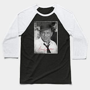 Sinatra Potrait Baseball T-Shirt